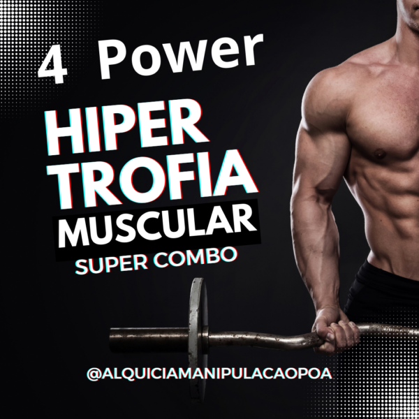 Combo Hipertrófico $ Power com L-arginina, feno grego ( Testo t) Longjack e Turkesterone.