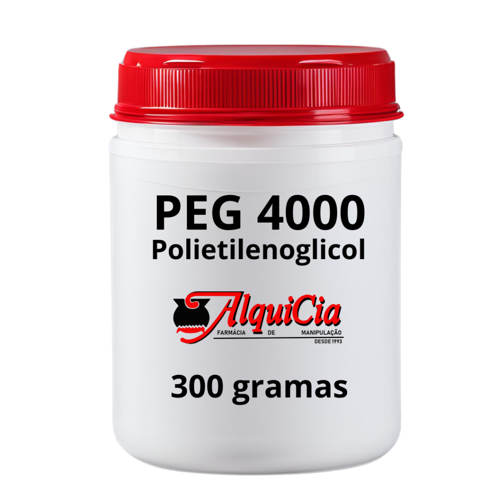 Peg 4000 frasco com 300 gramas