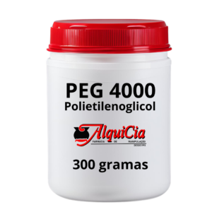 Peg 4000 frasco com 300 gramas