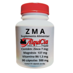 ZMA 500mg é um composto de Zinco Magnésio e Vitamina B6